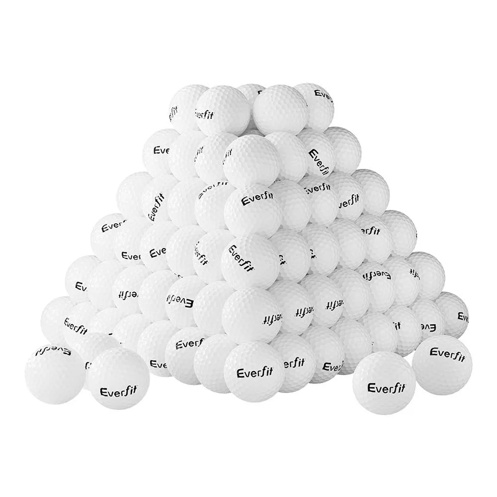 120pcs Dual-Layer Synthetic Golf Balls, Distance & Control | Everfit