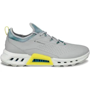 2025 Mens Ecco Biom C4 Lace - Concrete/Bay Green