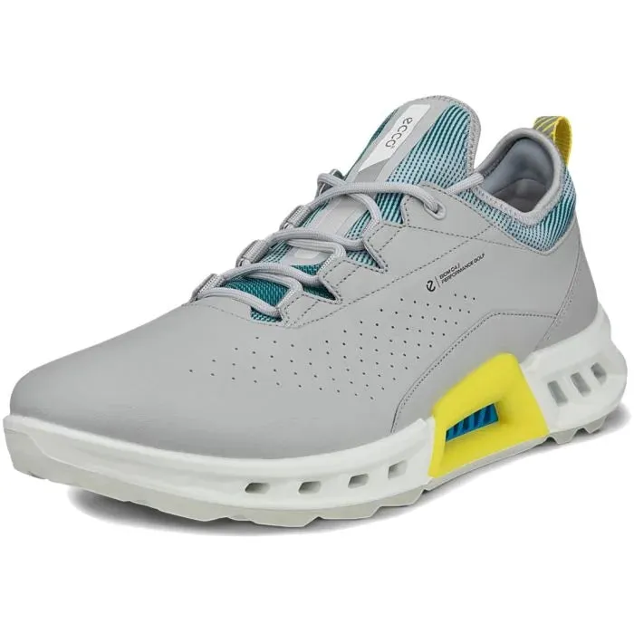 2025 Mens Ecco Biom C4 Lace - Concrete/Bay Green