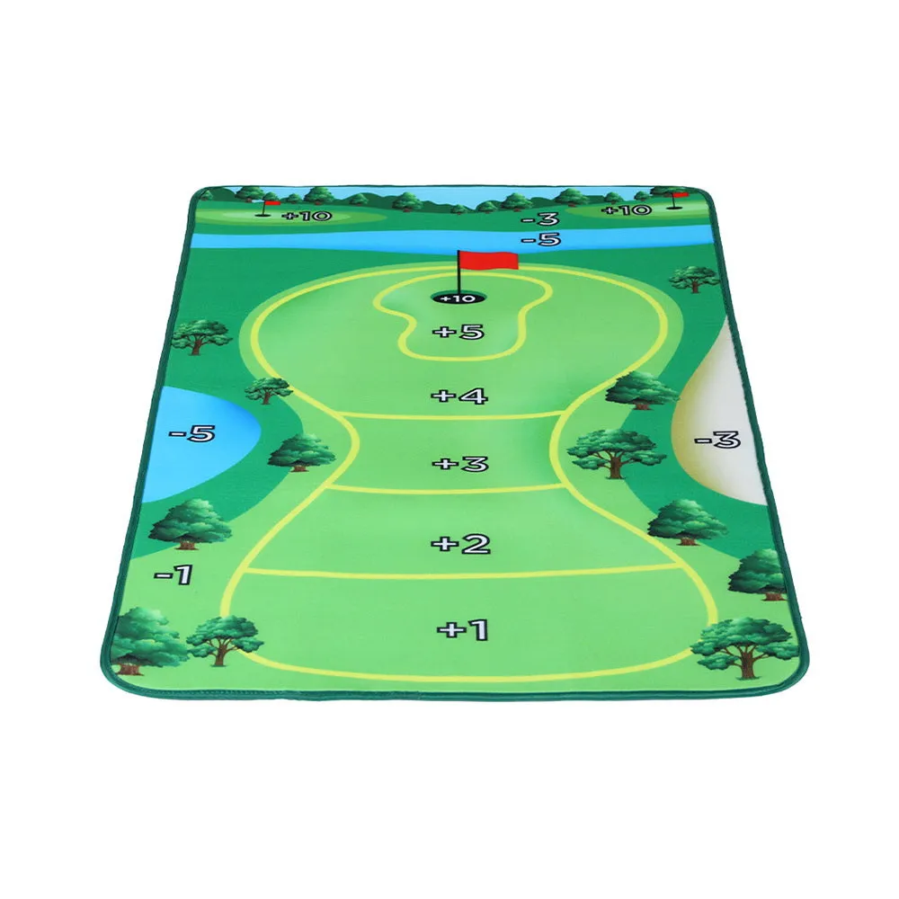 22PCS Indoor Outdoor Golf Chipping Mat Set, Everfit