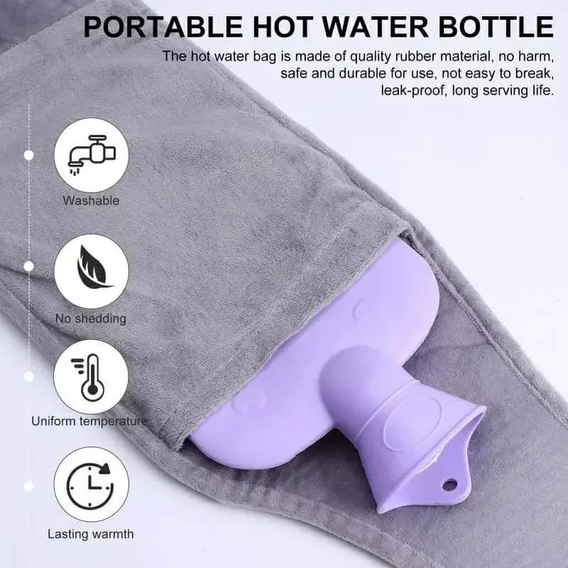 2pc set waist bag   1.5 litres hot water bottle