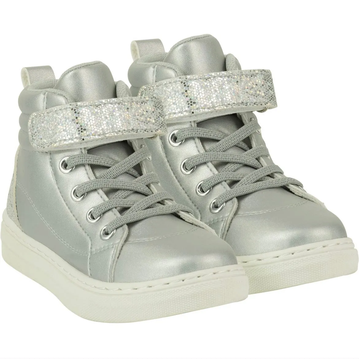 4105 Adee Glitzy Silver Boot