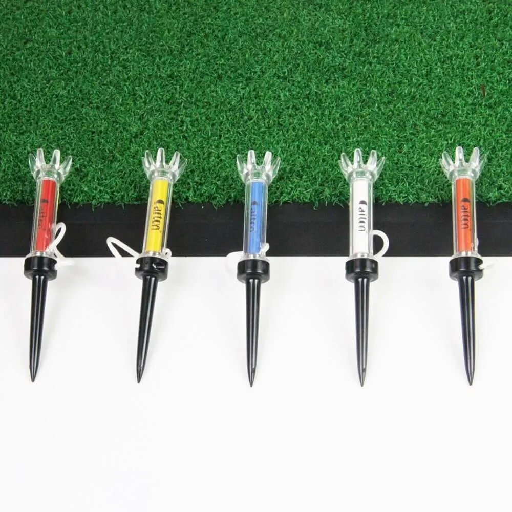 5Pcs/Set Golf Tee Magnet Flexible Magnetic Golf Tees Set for Golfer Training Tool Practice Accessory