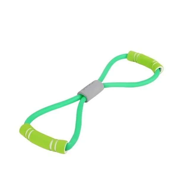 8 Word Resistance Bands Elastic Rope Tension Chest Expander Yoga Pilates Rubber LOOP Latex Fitness Bands Stretch Yoga Training