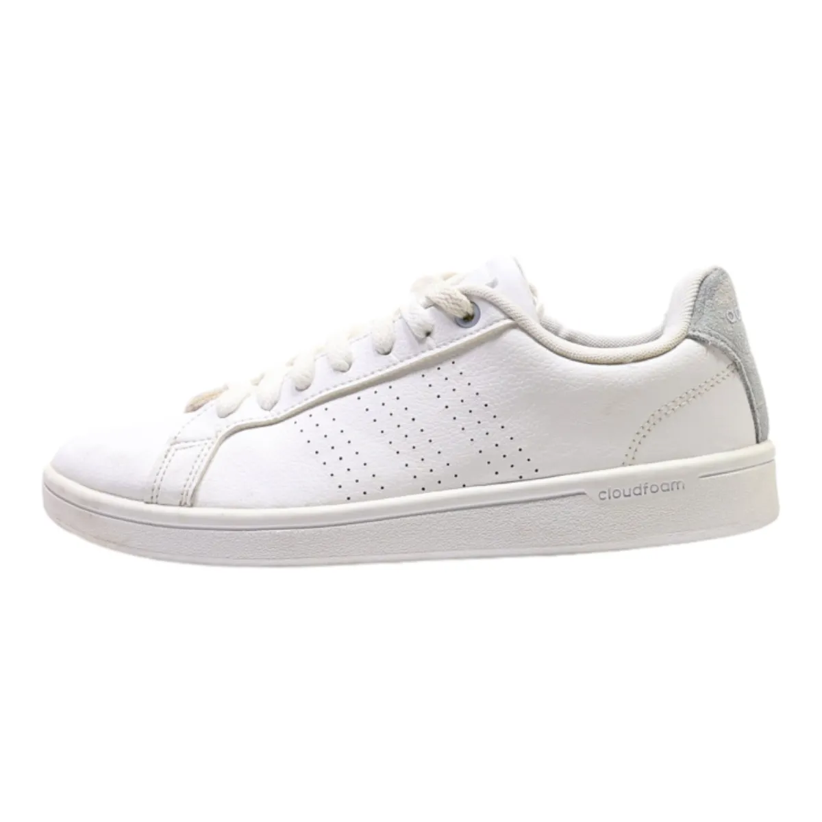 ADIDAS Sneaker Trainers Grey Leather Womens UK 5.5