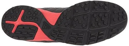 adidas Women's Adipure Sport Golf Shoe, Core Black/Real Coral, 7 Medium US