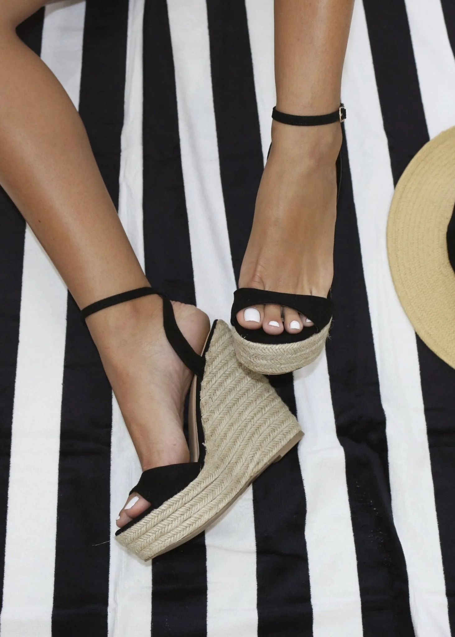 Alyssa B Black Wedge