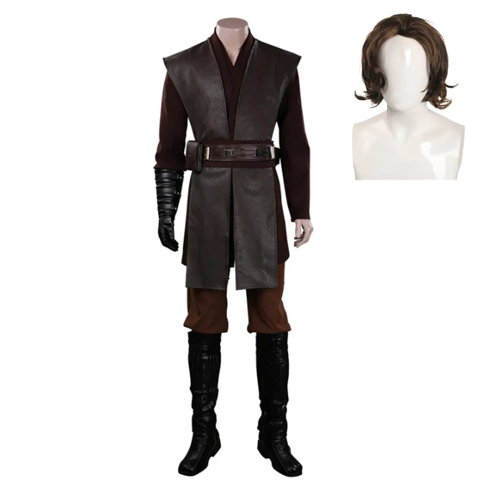 Anakin Skywalker Outfits Halloween Carnival Suit Cosplay Costume