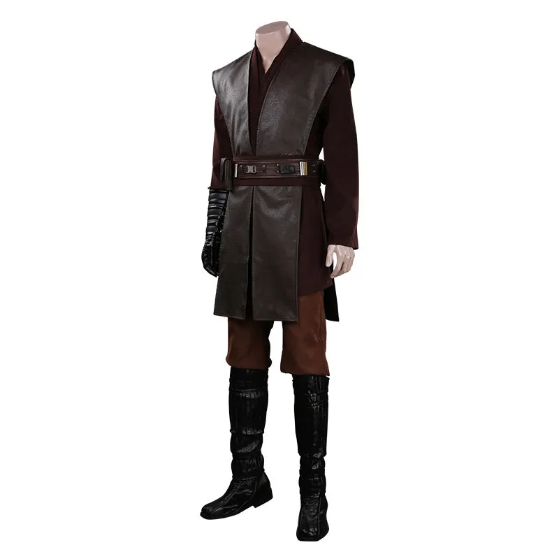 Anakin Skywalker Outfits Halloween Carnival Suit Cosplay Costume