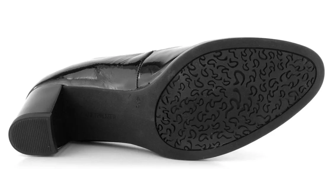 Ara Orly Patent Mid Heel Court Shoe