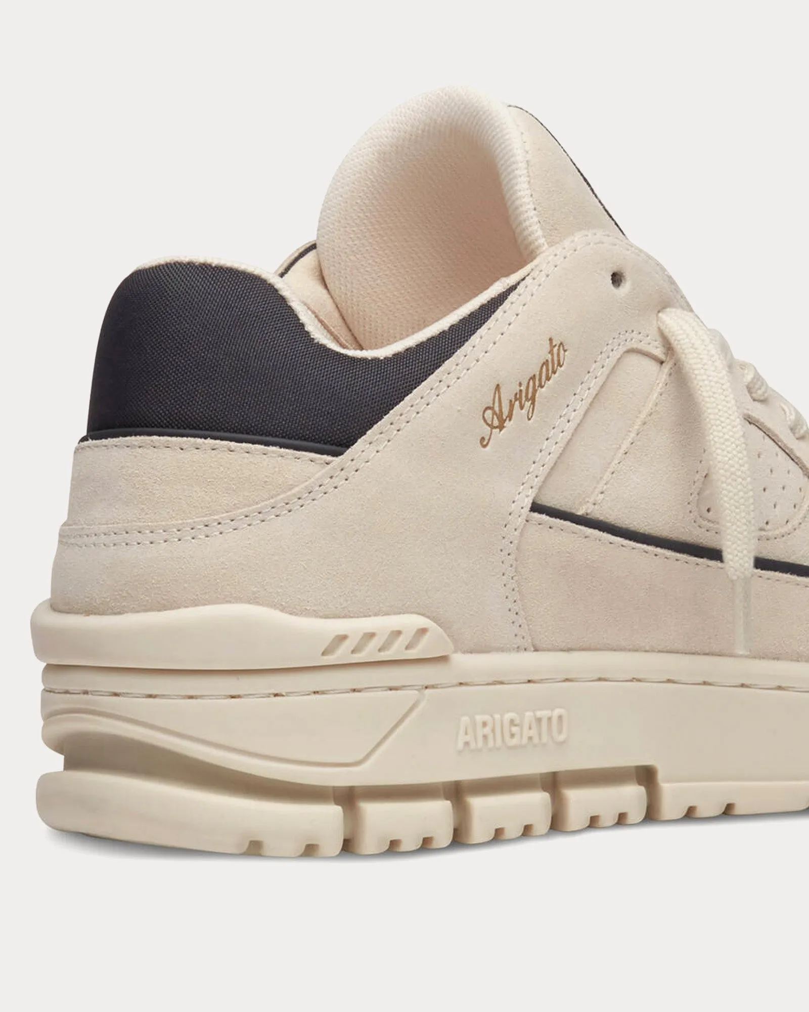 Area Lo Off White / Black Low Top Sneakers