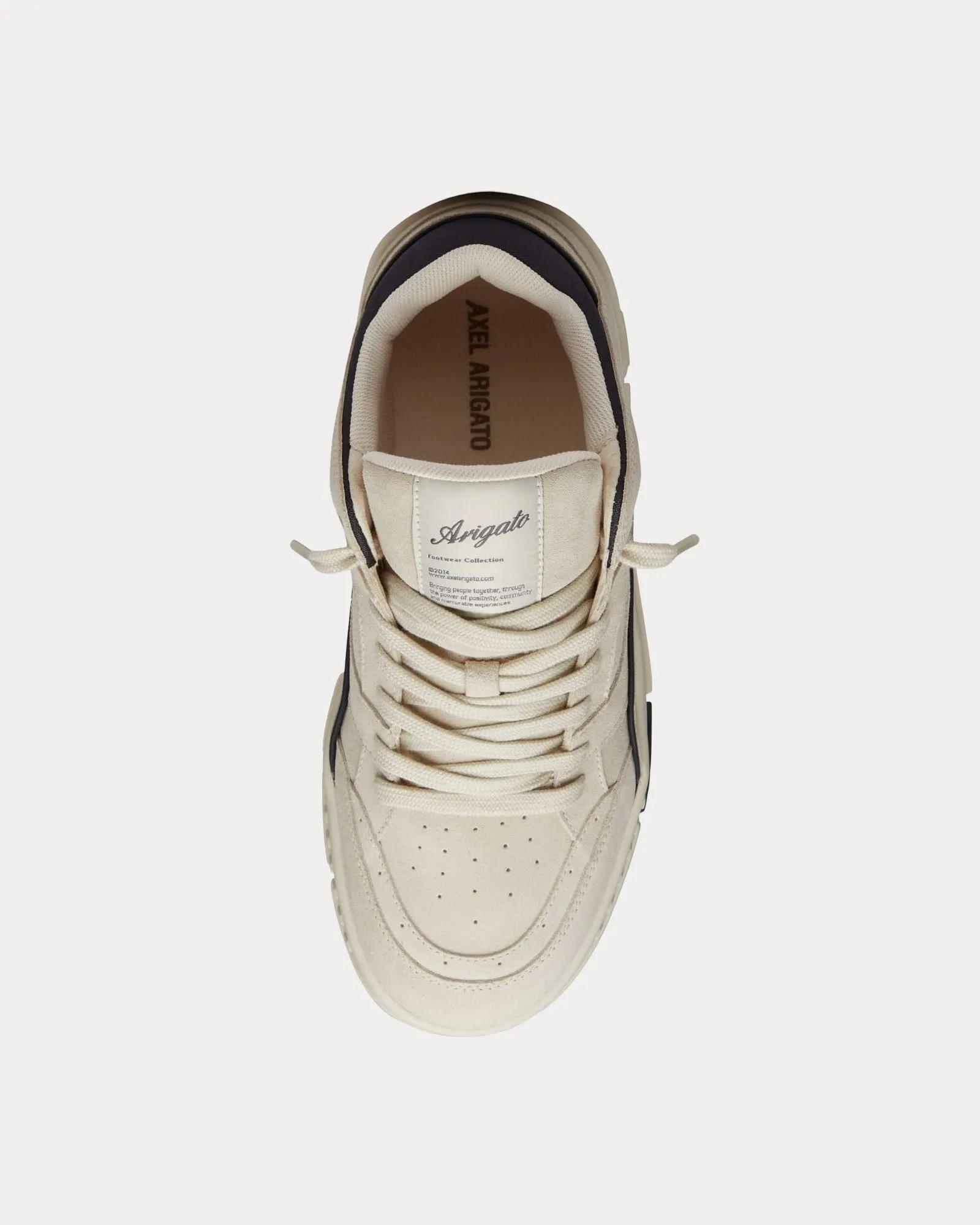 Area Lo Off White / Black Low Top Sneakers