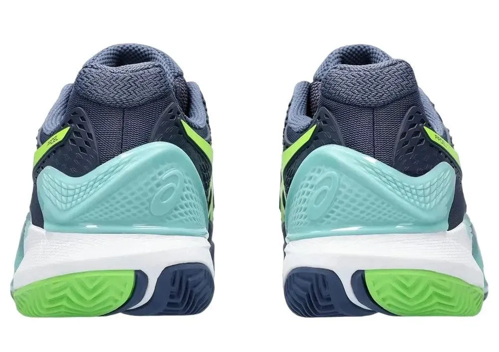 Asics Gel-Resolution 9 Thunder Blue/ Electric Lime Padel Shoes