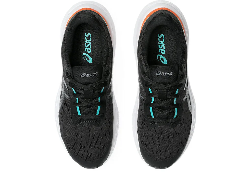 ASICS KID'S GEL GT 1000 13 BLACK/CARBON RUNNING SHOES