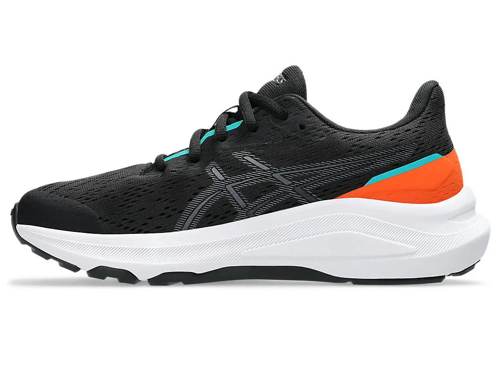ASICS KID'S GEL GT 1000 13 BLACK/CARBON RUNNING SHOES
