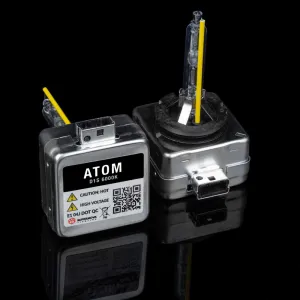 ATOM - D1S Xenon Headlights Globes 5000K/6000K (Pair)