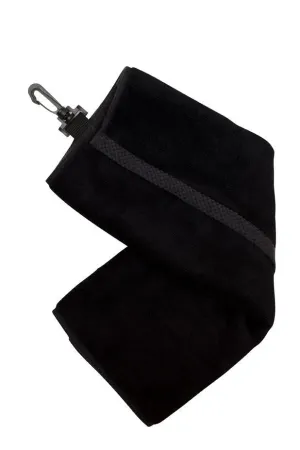Bamboo Golf Towel - Black