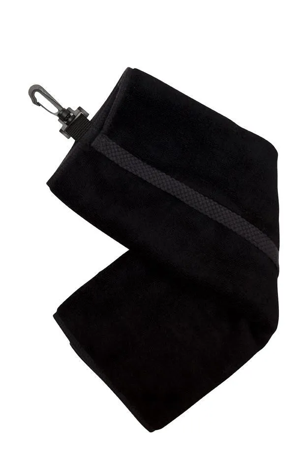 Bamboo Golf Towel - Black