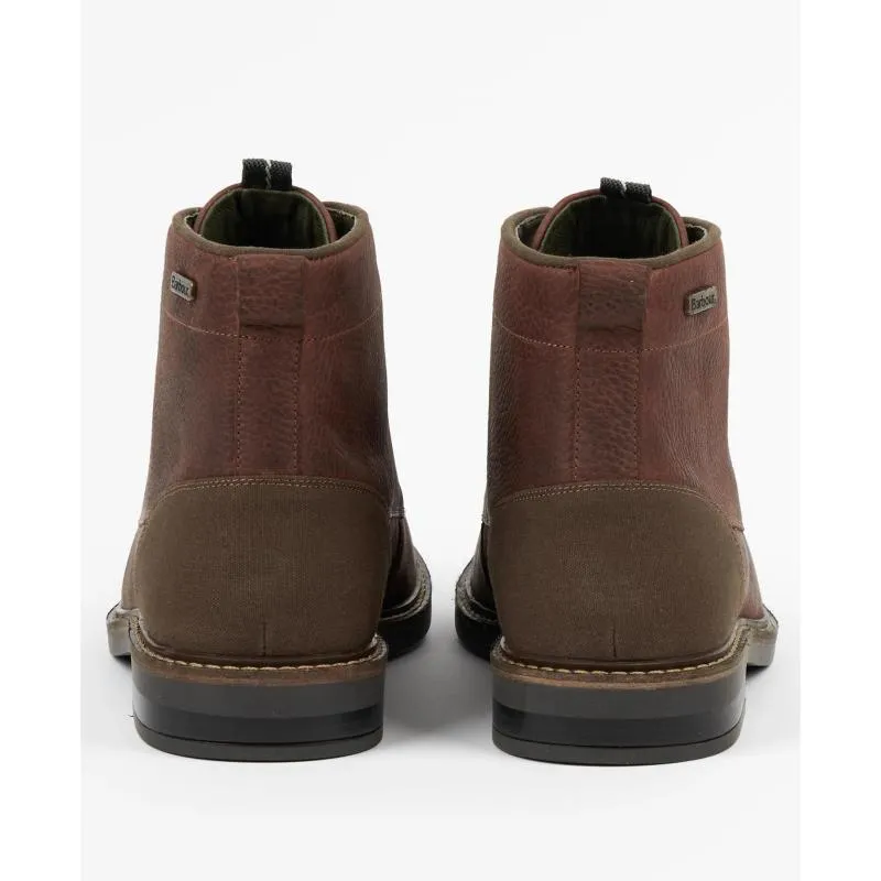 Barbour Deckham Mens Derby Boots - Cedar
