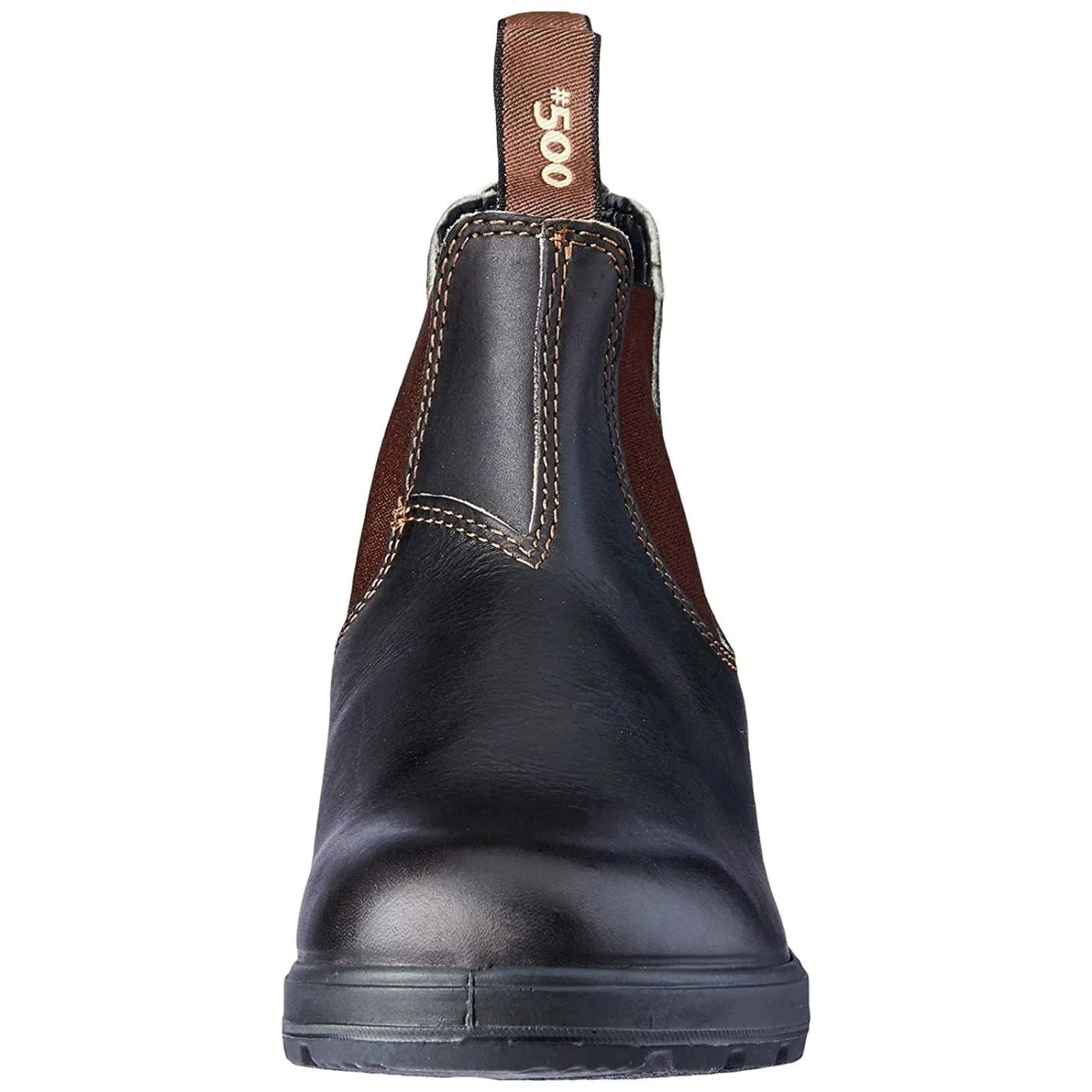 Blundstone 500 Stout Brown Unisex Leather Chelsea Boots