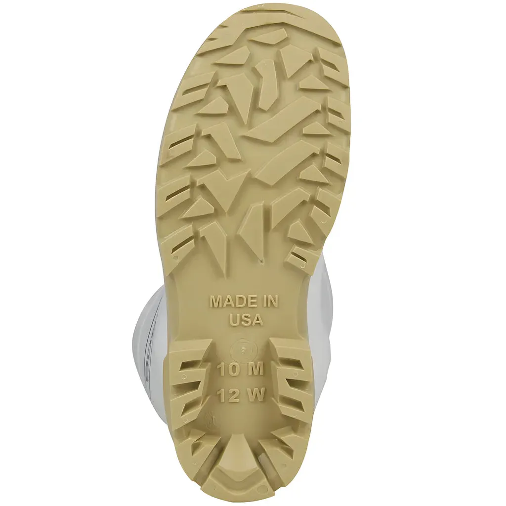 Boss 380-900/13 16" White PVC Plain Toe Boot