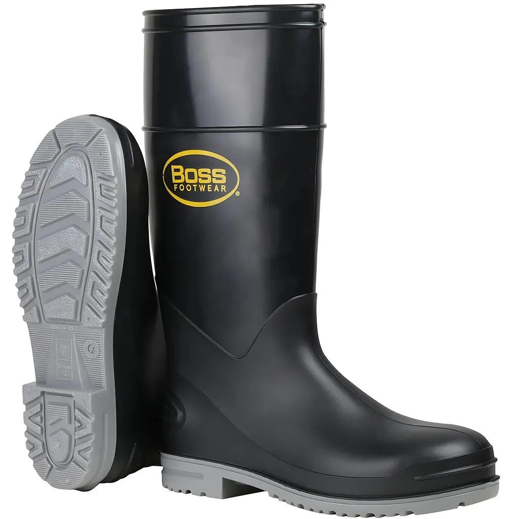 Boss 383-890/11 16" Black Polyblend Steel Toe and Shank Boot