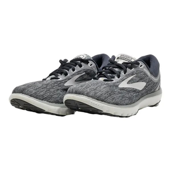 BROOKS Sneaker Trainers Grey Canvas Womens UK 4.5