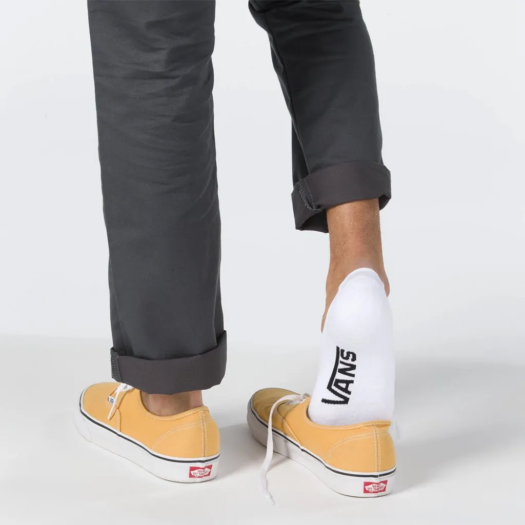 Classic Super No Show Socks 3 Pack - White