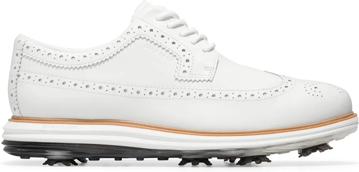 Cole Haan Originalgrand Tour Golf Waterproof Optic White/Natural Low Top Sneaker