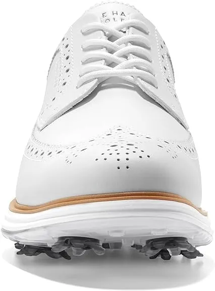 Cole Haan Originalgrand Tour Golf Waterproof Optic White/Natural Low Top Sneaker
