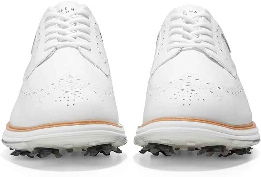 Cole Haan Originalgrand Tour Golf Waterproof Optic White/Natural Low Top Sneaker