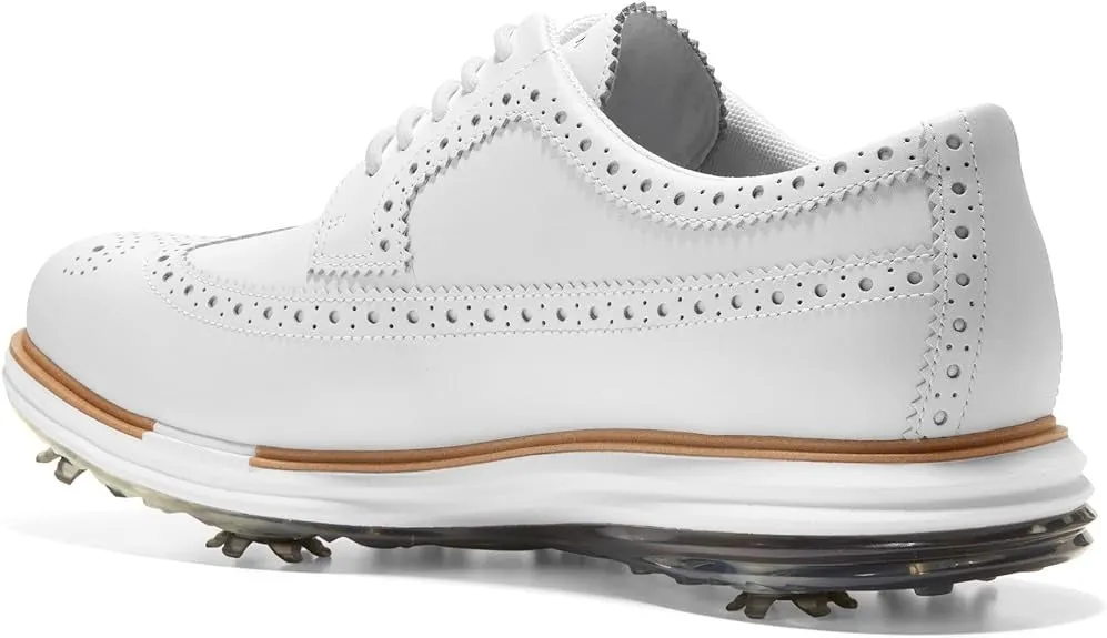 Cole Haan Originalgrand Tour Golf Waterproof Optic White/Natural Low Top Sneaker