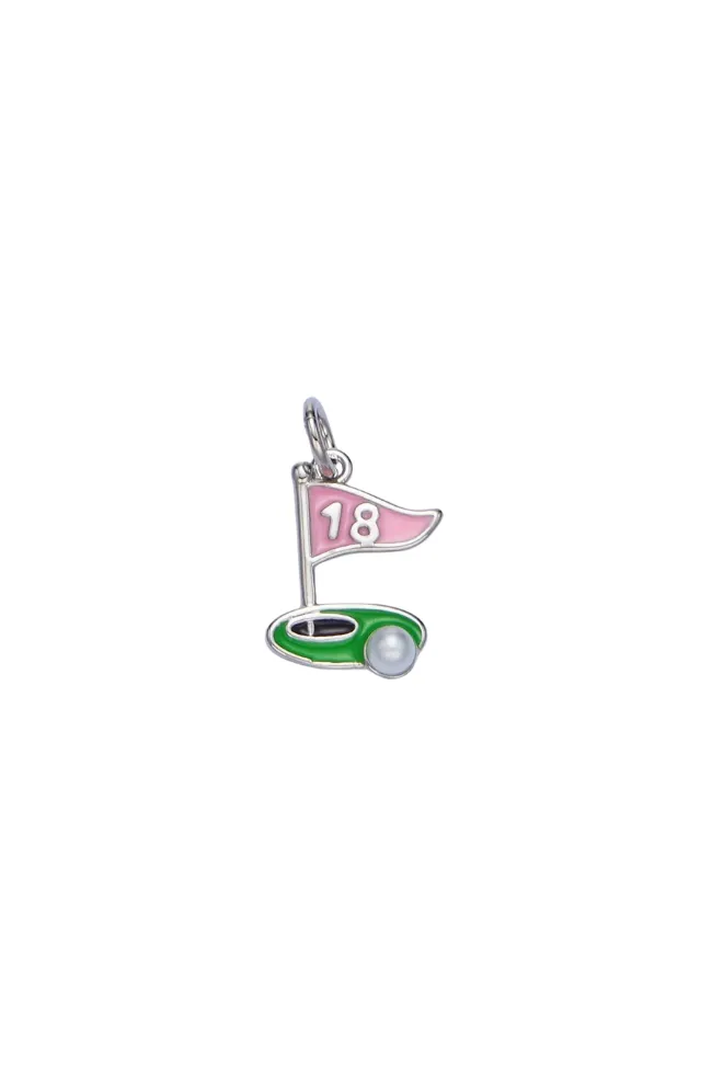 Colorful Golf Course Charm