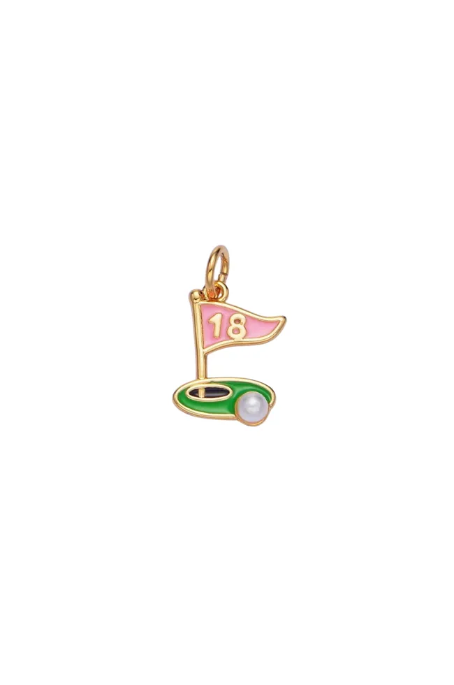 Colorful Golf Course Charm