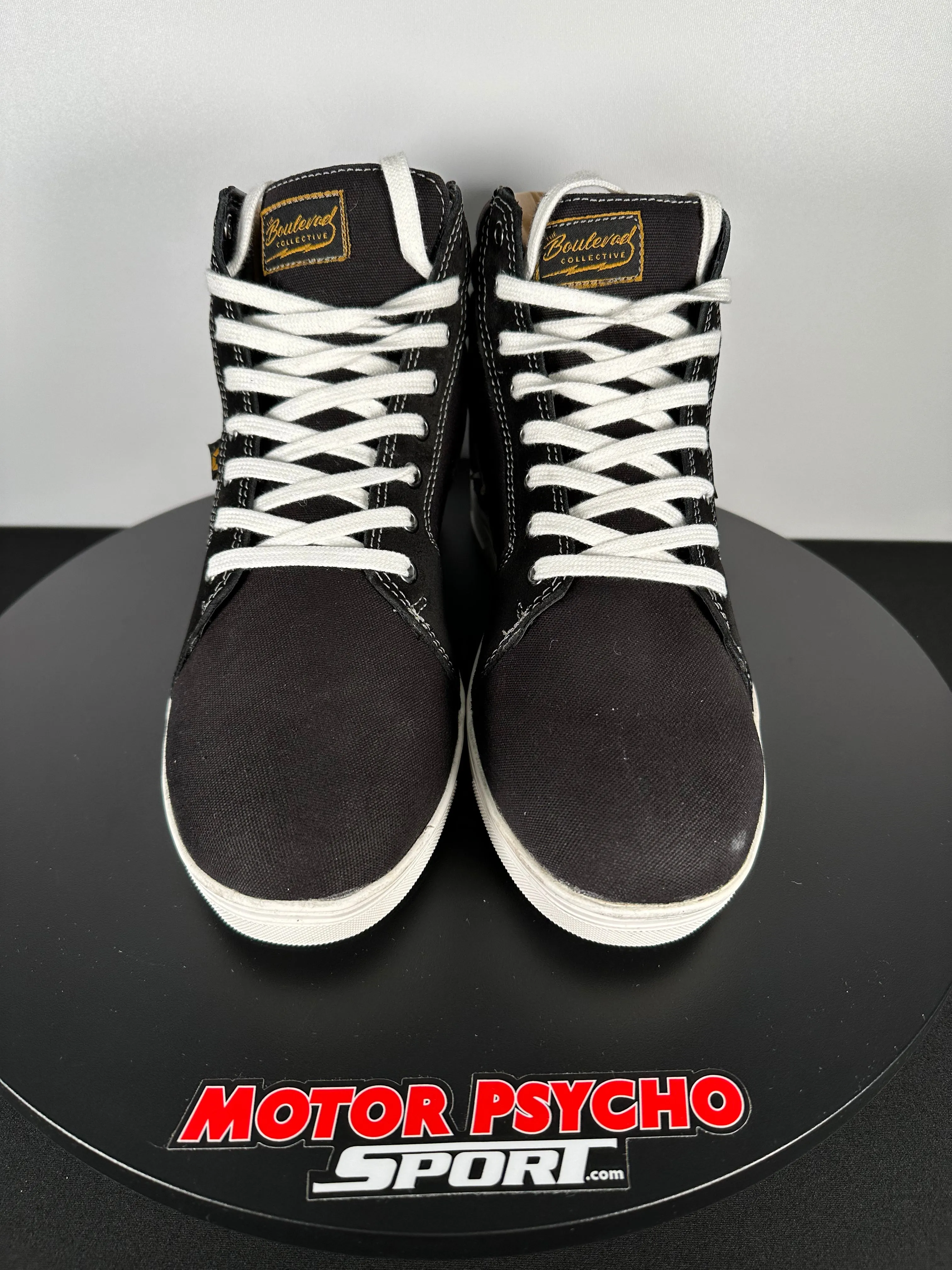 Cortech Men's The Slayer Canvas Riding Shoe - Black - Size 10 - OPEN BOX