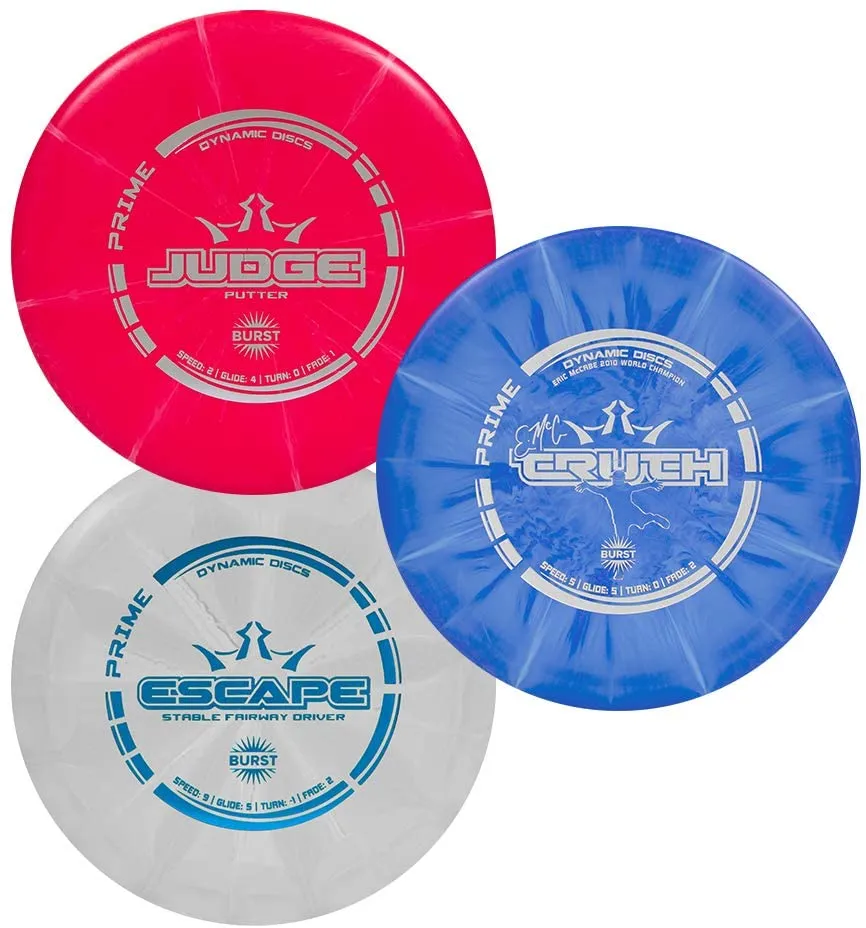 Dynamic Discs Prime Burst 3-Disc Starter Set