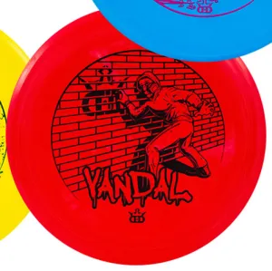 Dynamic Discs Prime Vandal Animated Stamp Red Disc