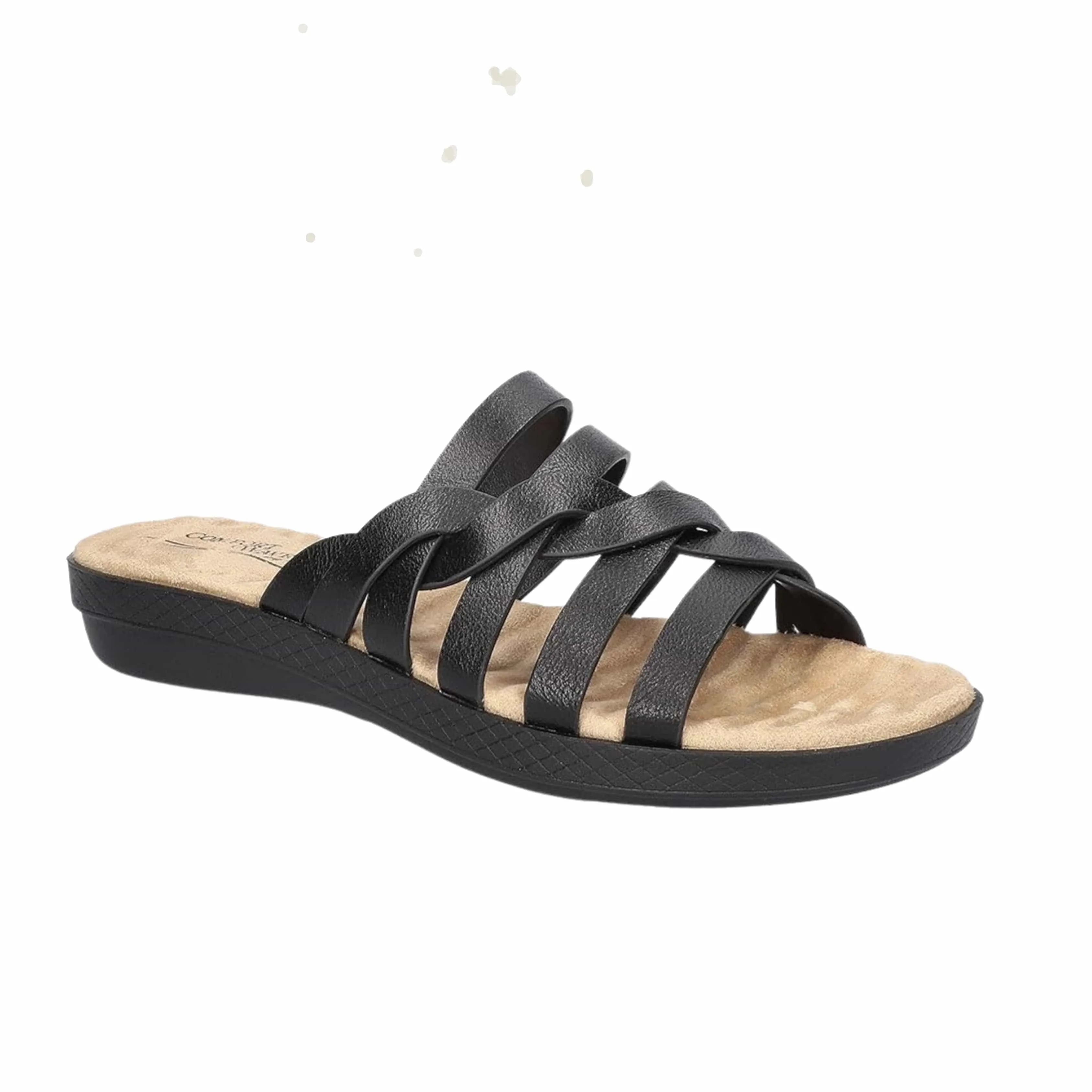 EASY STREET - Slip on Flat Slide Slipper