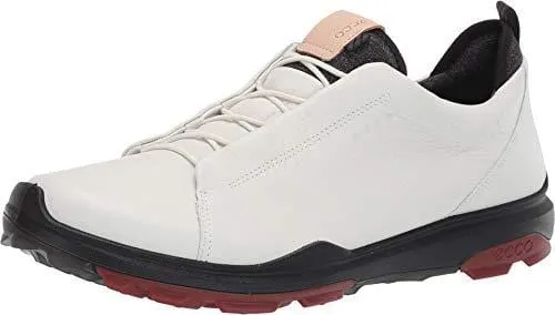 ECCO Men's Biom Hybrid 3 Gore-Tex Golf Shoe, White Open lace, 40 M EU (6-6.5 US)