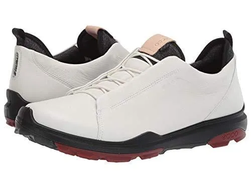 ECCO Men's Biom Hybrid 3 Gore-Tex Golf Shoe, White Open lace, 40 M EU (6-6.5 US)