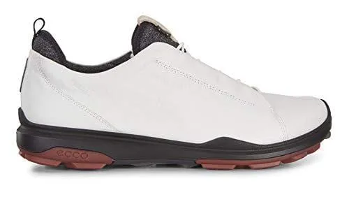 ECCO Men's Biom Hybrid 3 Gore-Tex Golf Shoe, White Open lace, 40 M EU (6-6.5 US)