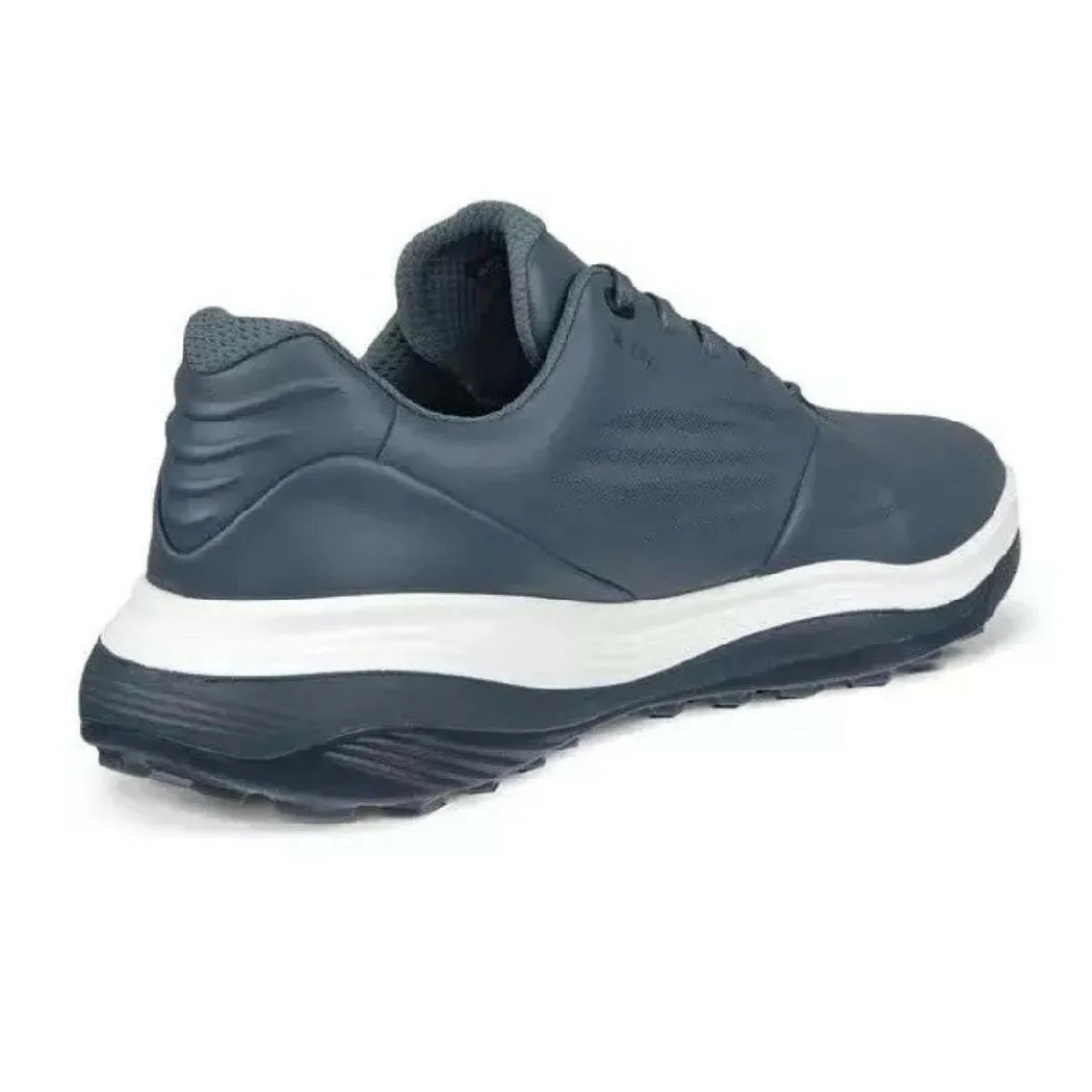 Ecco Men`s Waterproof Golf Shoes - LT1 Laced - Pavement - All Sizes