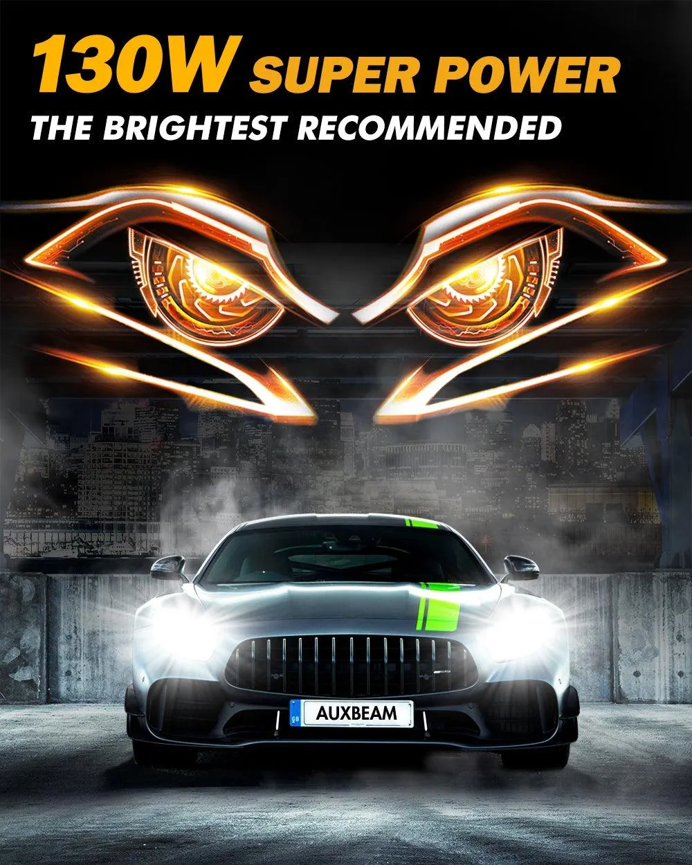 For 2014-2017 Volkswagen Golf Sportsvan H7 LED Headlight Bulbs