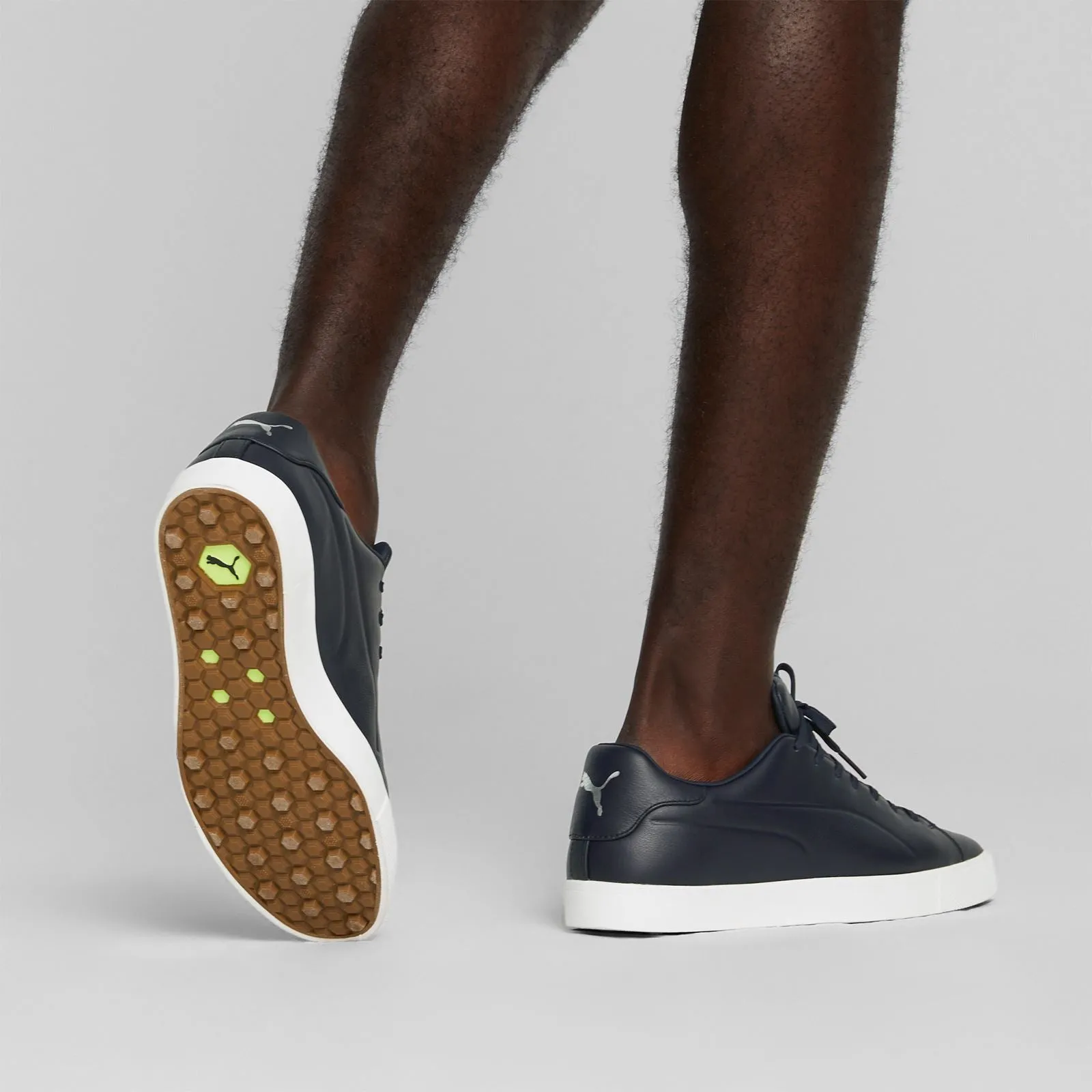 Fusion Classic Waterproof Spikeless Golf Shoes Navy - SS24