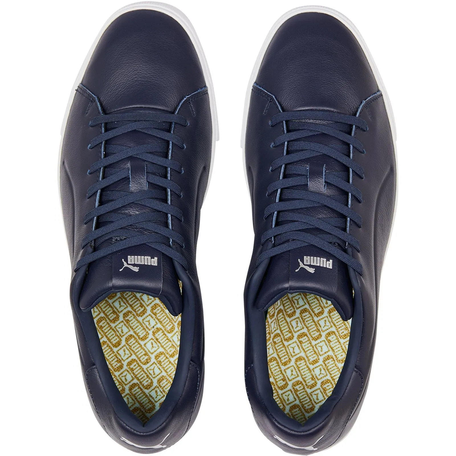 Fusion Classic Waterproof Spikeless Golf Shoes Navy - SS24