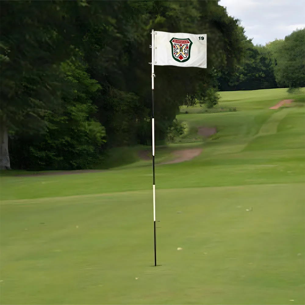 Fyon Bushwood Golf Country Club Pin Flag Banner Grommet