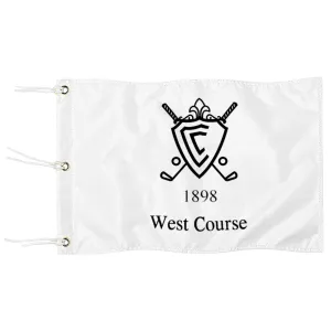 Fyon Country Club of Birmingham 1898 West Course Golf Pin Flag Banner Grommets