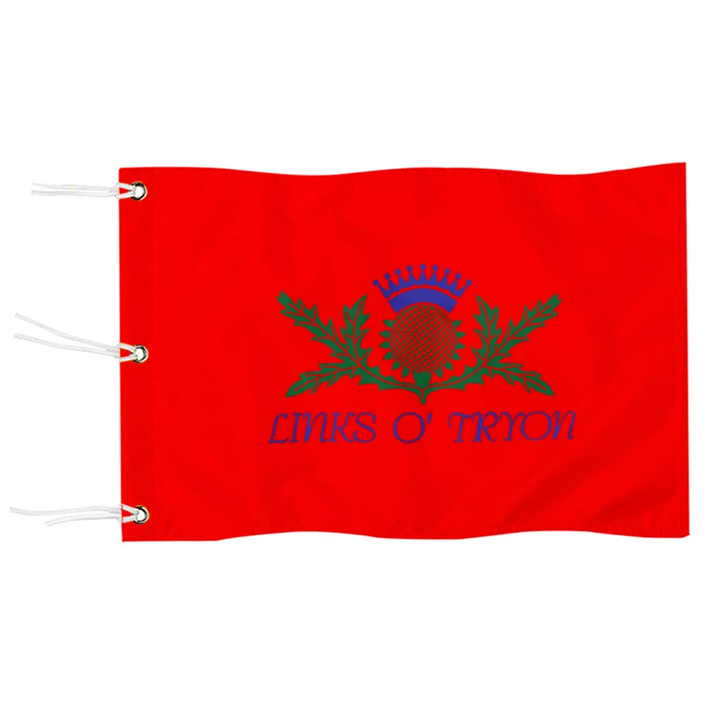 Fyon Links of Tryon Golf Club Pin Hole Flag Embroidered Flag Banner Grommets