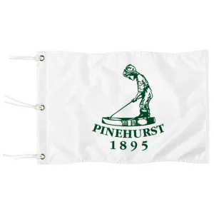 Fyon Pinehurst Famous Putter Boy Embroidered Golf Pin Flag Banner Grommets