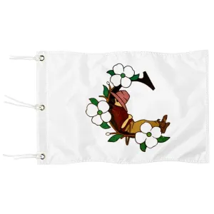 Fyon Pinehurst Resort Spring Cradle Golf Course Embroidered Spring Logo Flag Banner Grommets